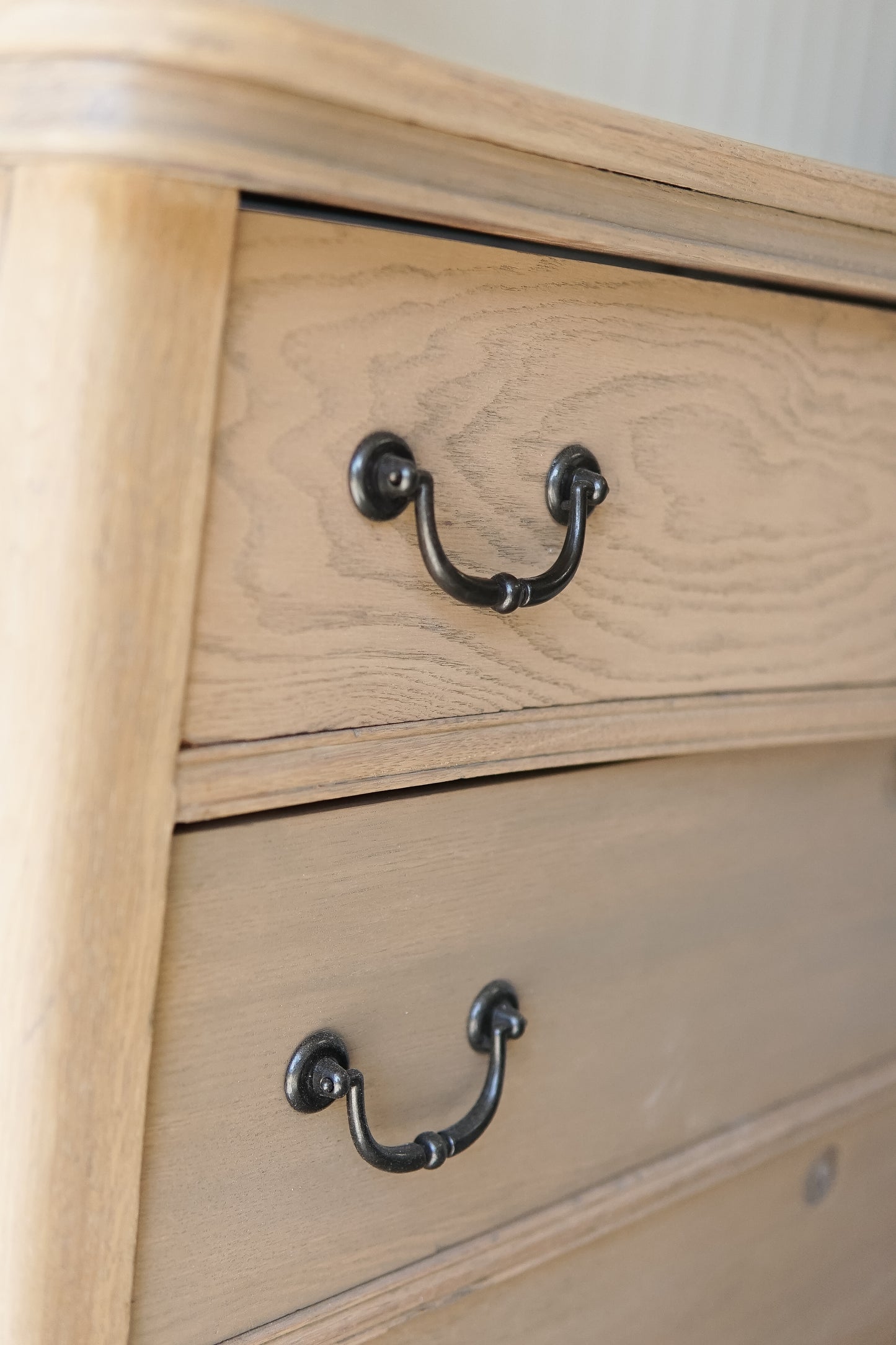 19th Century 3-Drawer Oak Dresser